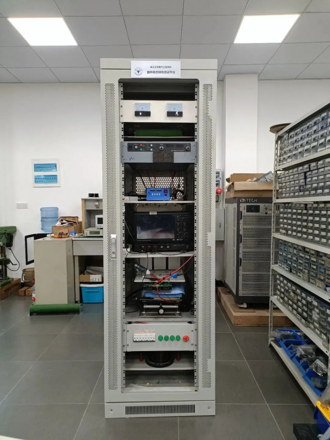 Self-developed dynamic testing platform of silicon carbide MOSFET device