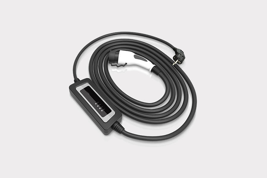 3KW محمول AC 13A EV كابل شحن